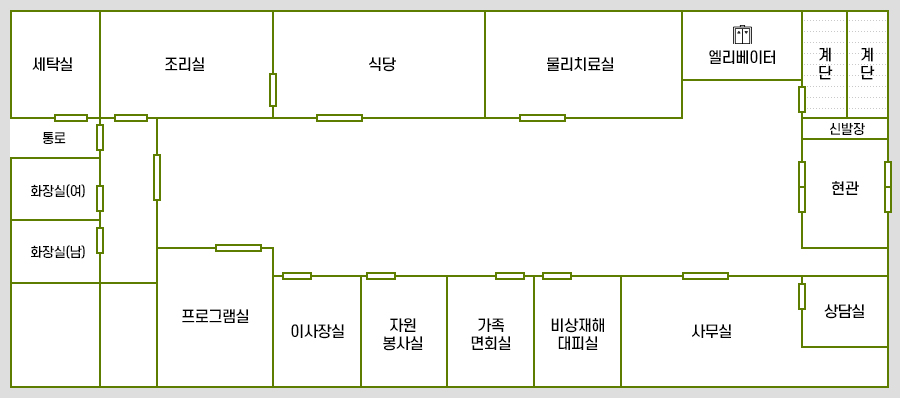 1층 배치도